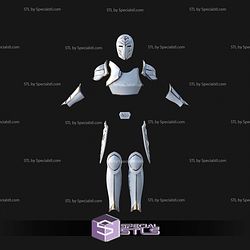 Cosplay STL Files Temple Guard Concept Art Armor