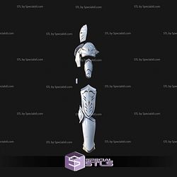 Cosplay STL Files Temple Guard Concept Art Armor