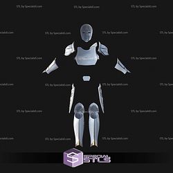 Cosplay STL Files Temple Guard Concept Art Armor