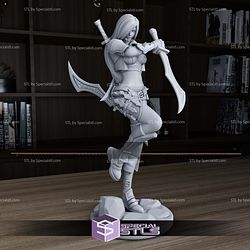 Katarina League of Legends V2 Sculptures 3D Printing