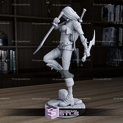 Katarina League of Legends V2 Sculptures 3D Printing