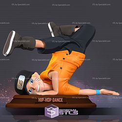 Kid Naruto Hip Hop Sculptures 3D Printing