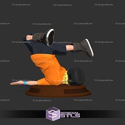 Kid Naruto Hip Hop Sculptures 3D Printing