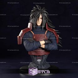 Madara Uchiha Bust Sculptures 3D Printing