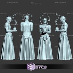 Pinhead Male Sculptures 3D Printing