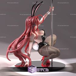 Rias Gremory Pole Dancer Sculptures 3D Printing