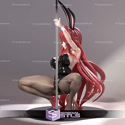 Rias Gremory Pole Dancer Sculptures 3D Printing