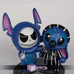 Stitch And Jack Basic Sculptures 3D Printing