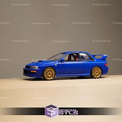 Subaru Impreza 22B Sculptures 3D Printing