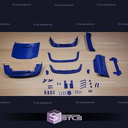 Subaru Impreza 22B Sculptures 3D Printing