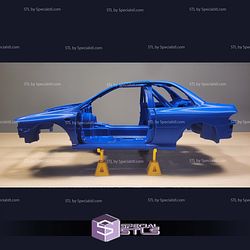 Subaru Impreza 22B Sculptures 3D Printing