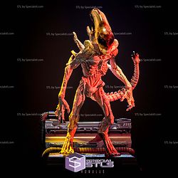 Alien HR Giger Style Sculptures 3D Printing