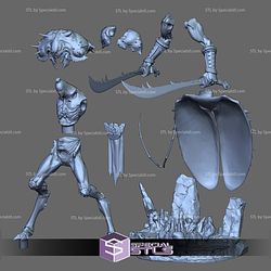 Beetle Captain Black Myth Wukong Sculptures 3D Printing