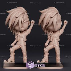 Chibi Vi Arcane Sculptures 3D Printing