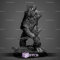 Ewok Starwars V3 Sculptures 3D Printing