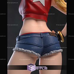 Female Terry Bogard Sculptures 3D Printing