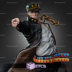 Jotaro Kujo Pointing Sculptures 3D Printing