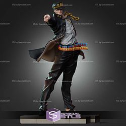 Jotaro Kujo Pointing Sculptures 3D Printing