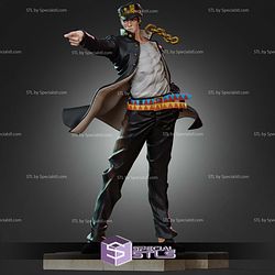 Jotaro Kujo Pointing Sculptures 3D Printing