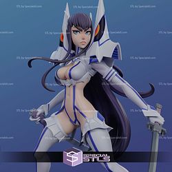 Satsuki Kiryuin Junketsu Sexy Sculptures 3D Printing