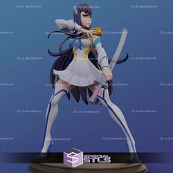 Satsuki Kiryuin Uniform Sculptures 3D Printing