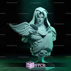 Thanatos Hades Bust Sculptures 3D Printing