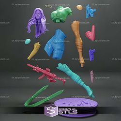 The Baroness Scale 1-4 Sculptures 3D Printing