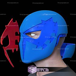 Cosplay STL Files Spider-man 2099 PS4 Helmet