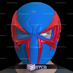 Cosplay STL Files Spider-man 2099 PS4 Helmet