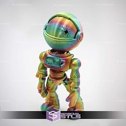 Super Basic STL - Flexi Skeleton Astronaut