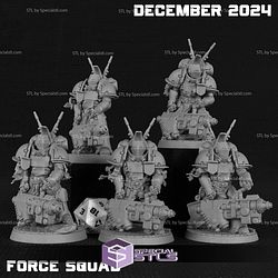 December 2024 Cyber Forge Miniatures