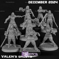 December 2024 Cyber Forge Miniatures