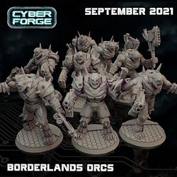 September 2021 Cyber Forge Miniatures