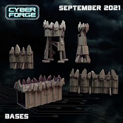 September 2021 Cyber Forge Miniatures