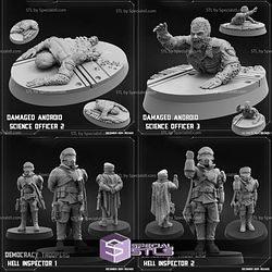 December 2024 Sci-Fi PapSikels Miniatures