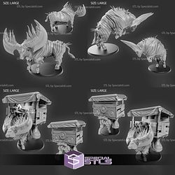 June 2022 Set 51 - Dwarven Mines Epic Miniatures