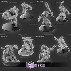 June 2022 Set 51 - Dwarven Mines Epic Miniatures