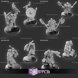 June 2022 Set 51 - Dwarven Mines Epic Miniatures