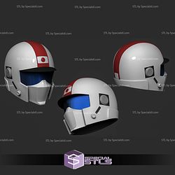 Cosplay STL Files Saber Rider Helmets