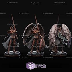 Crucible Knight Sculptures 3D Printing