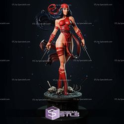 Elektra Skull Base Sculptures 3D Printing