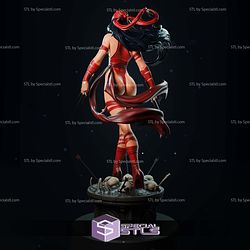 Elektra Skull Base Sculptures 3D Printing