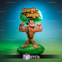 George Of The Jungle Sculptures 3D Printing