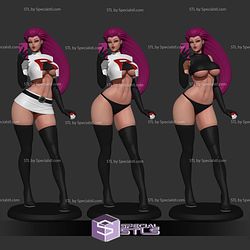 Jessie Selfie NSFW Sculptures 3D Printing