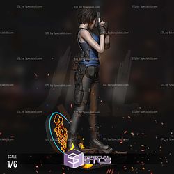 Jill Valentine 1-6 Scale Sculptures 3D Printing