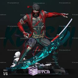 Kenshi Mortal Kombat Sculptures 3D Printing