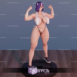 Oga Plus Size Elf Sculptures 3D Printing