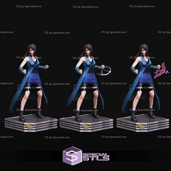 Rinoa Heartilly Final Fantasy V2 Sculptures 3D Printing