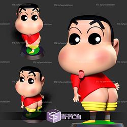 Shin Chan Sculptures 3D Printing