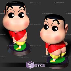 Shin Chan Sculptures 3D Printing